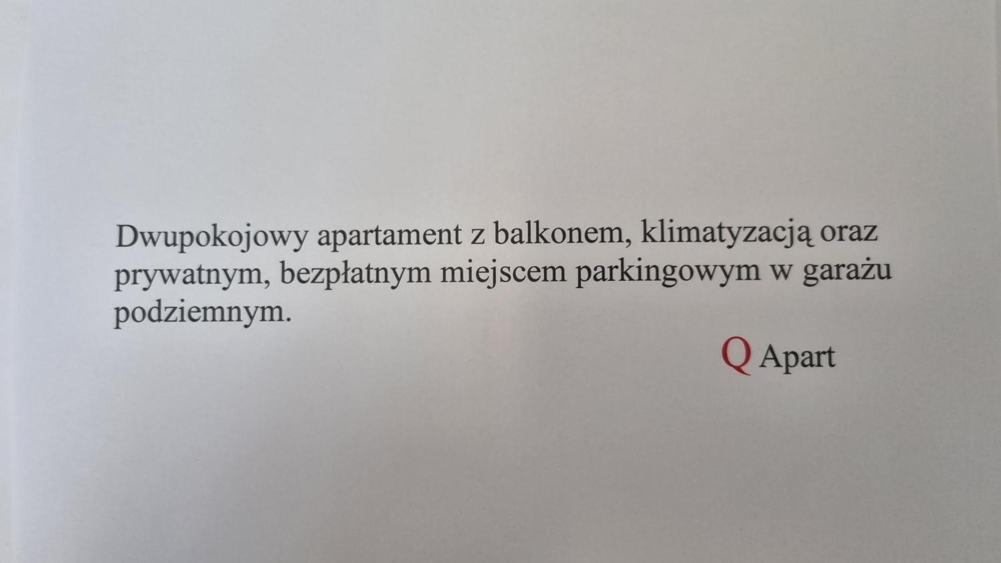 Q Apart Meta - Manufaktura, Klimatyzacja I Parking Gratis, Fv, Gwarancja Zadowolenia วูดช์ ภายนอก รูปภาพ